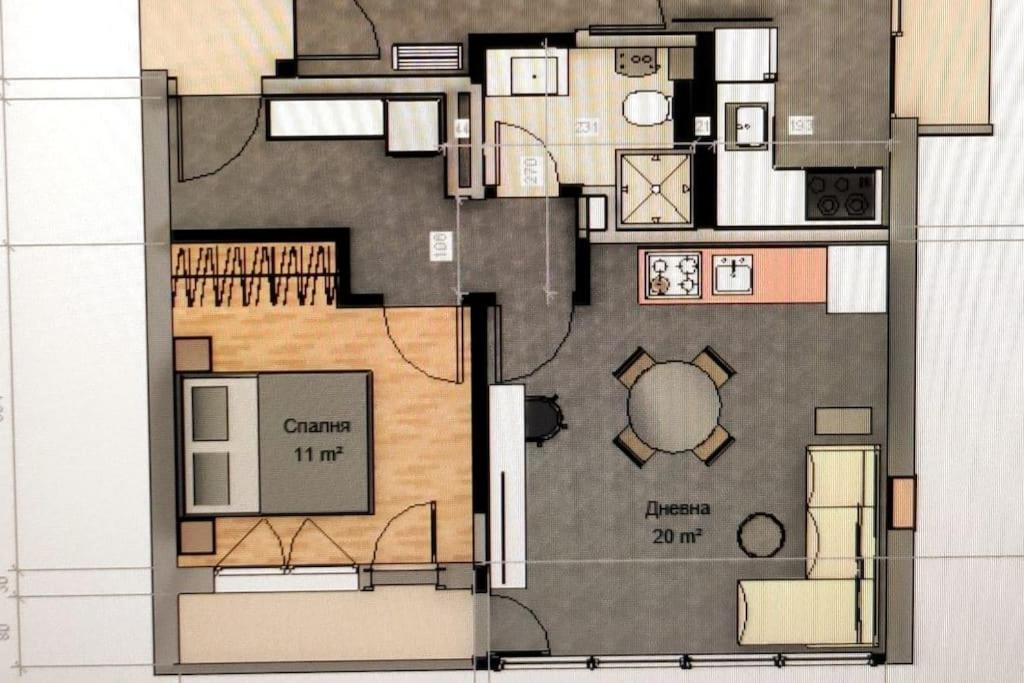 Topaz Beachfront Apartment 瓦爾納 外观 照片
